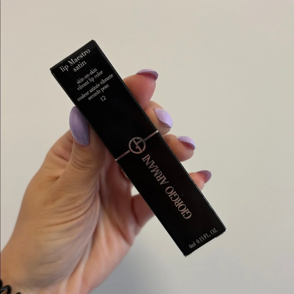 Giorgio Armani Red Matte Maestro Lip Stain